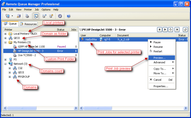 Remote Queue Manager Personal 5.42.198